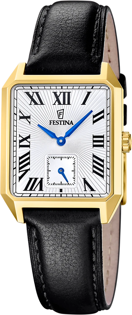 Наручные часы мужские Festina F20780/1 On The Square со стальным корпусом WR 50 м и белым циферблатом