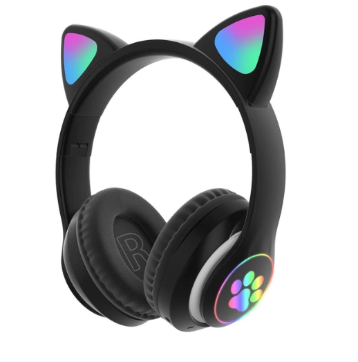 Наушники детские беспроводные Blutooth CAT STN-28 Черный (21724901)