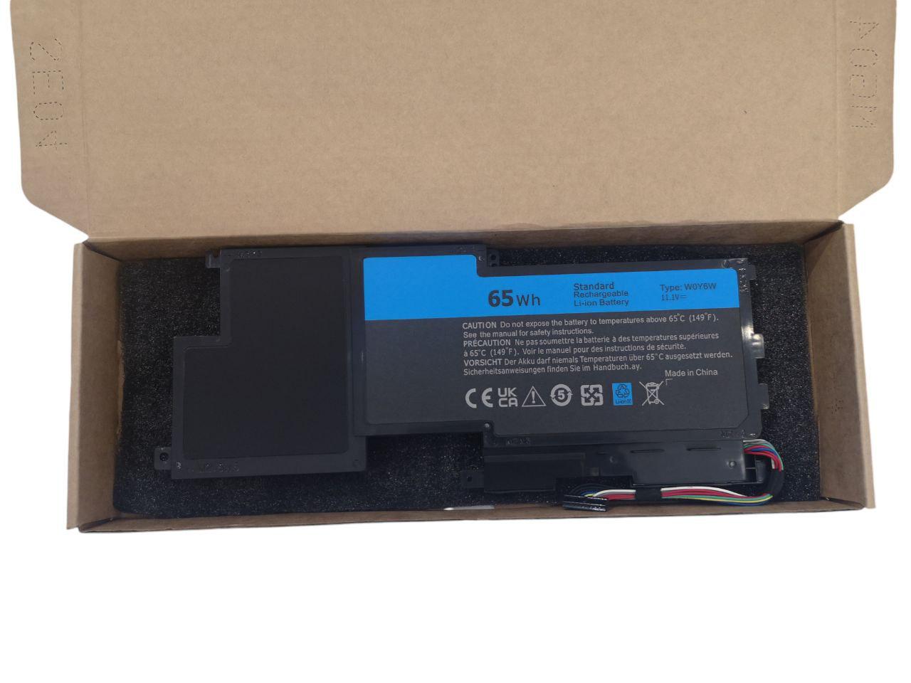 Аккумулятор для Dell XPS 15 15-L521X/15-3828/W0Y6W/9F233/3NPC0 5700 mAh 65Wh (21549563)