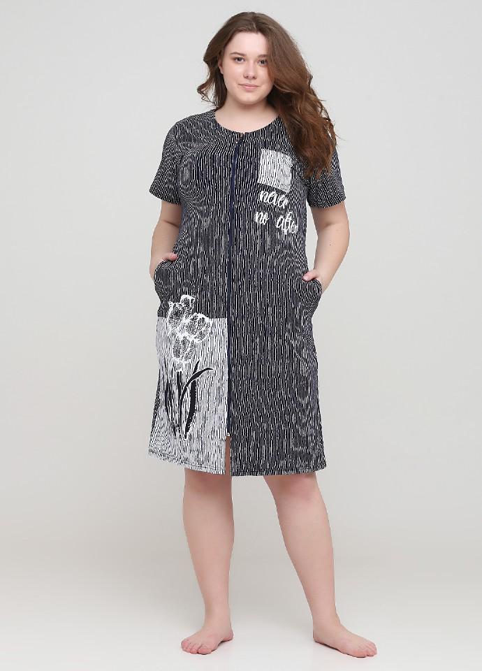 Халат Rukim 5XL Синий (8065)