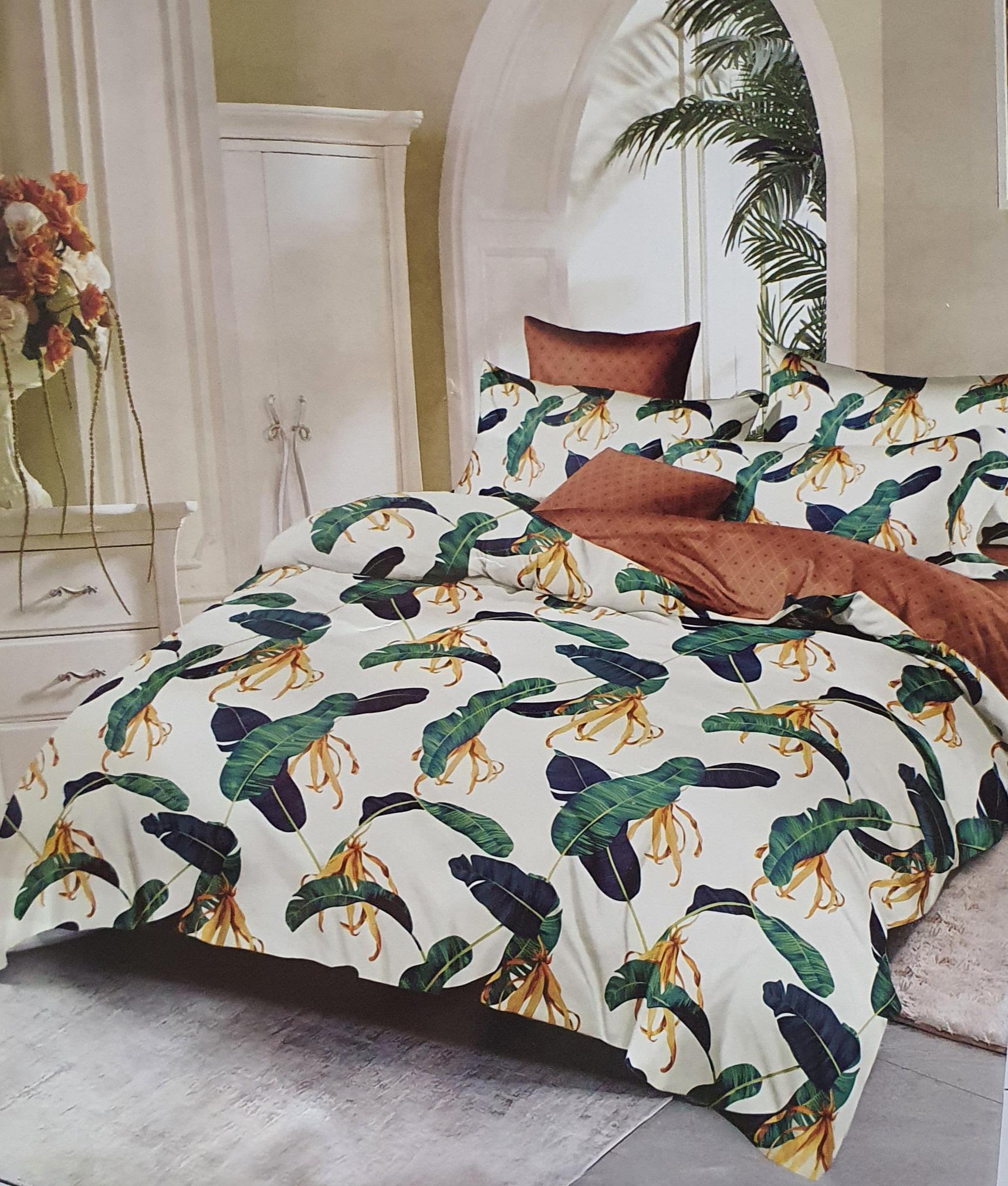 Комплект постільної білизни з ковдрою євро (704524)