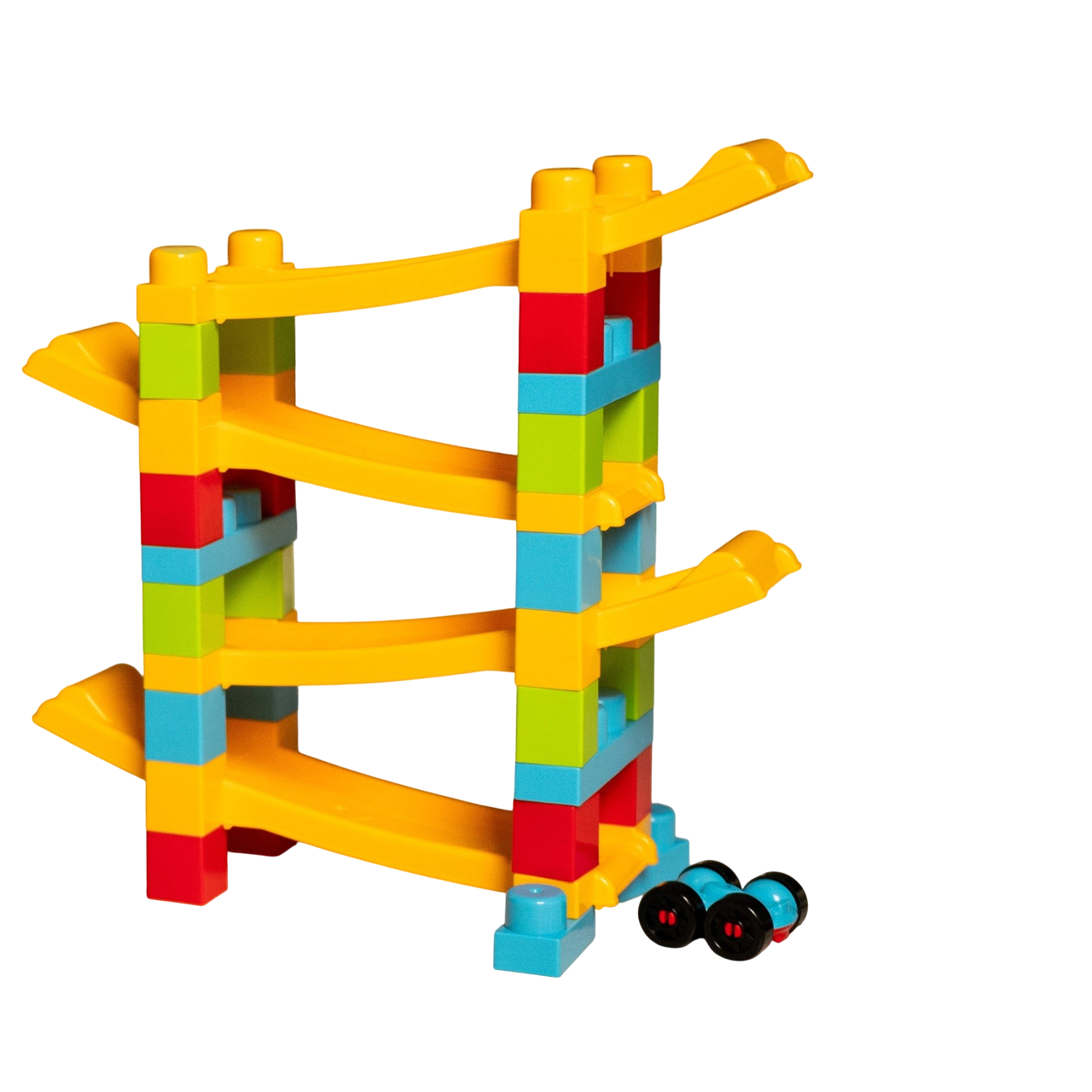 Конструктор детский ТехноК Закрученные гонки с машинками (9581TXK)