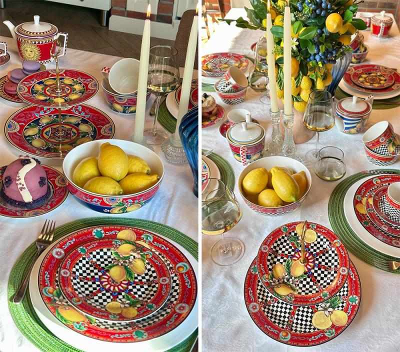 Кружка фарфорова Sicilia Limoni 450 мл - фото 3 Кружка фарфорова Sicilia Limoni 450 мл - фото 3