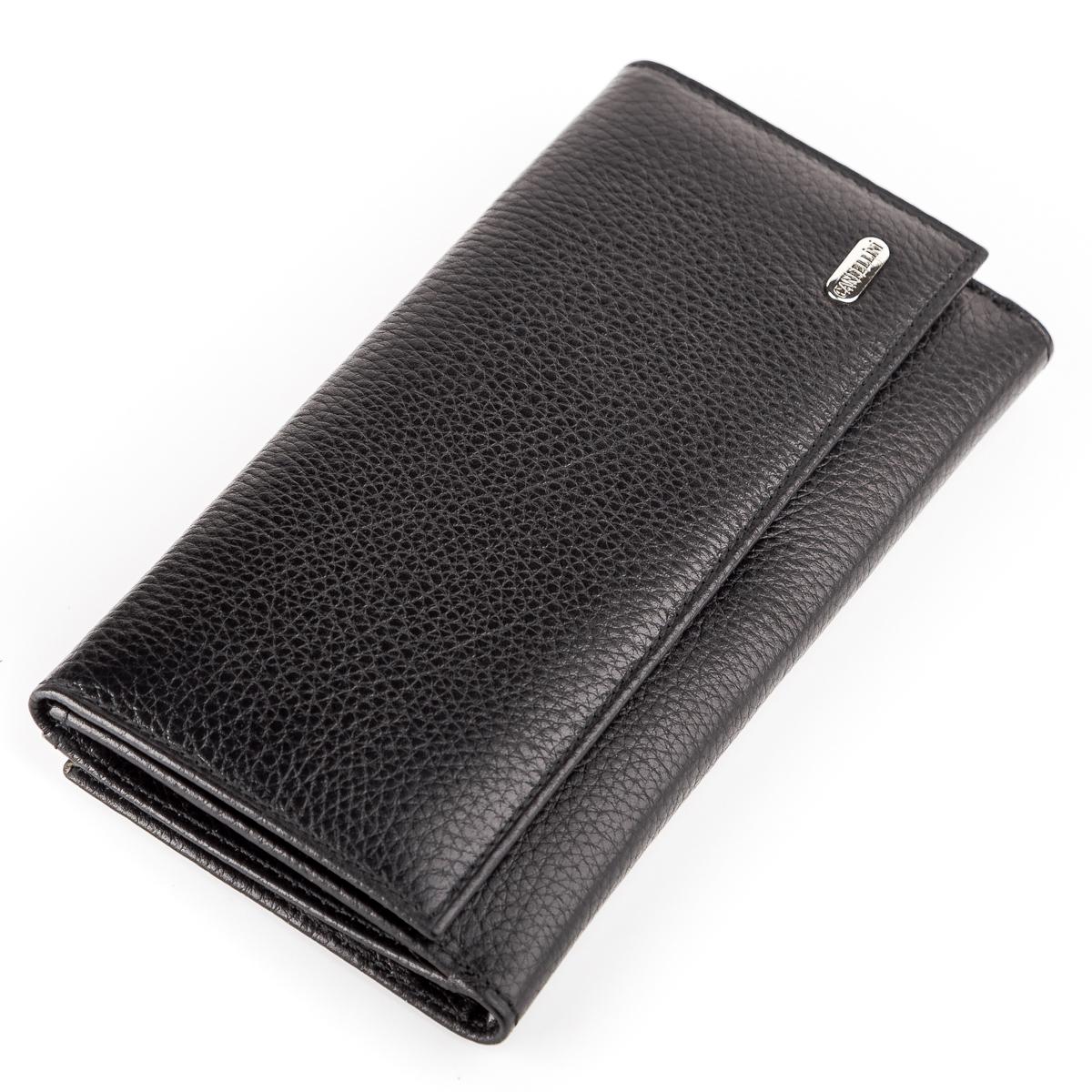 Гаманець жіночий Canpellini 17044 шкіра Чорний