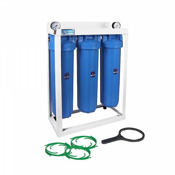 Система фильтрации трехступенчатая Aquafilter HHBB20B Big Blue 20" (2215)