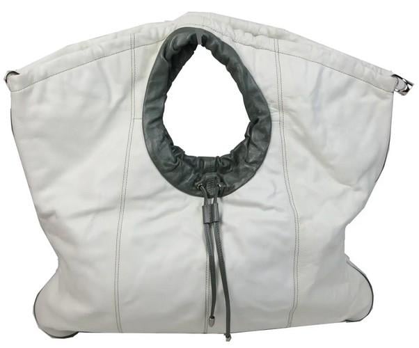 Сумка женская кожаная Giorgio Ferretti Белый (super509_30088DG63)