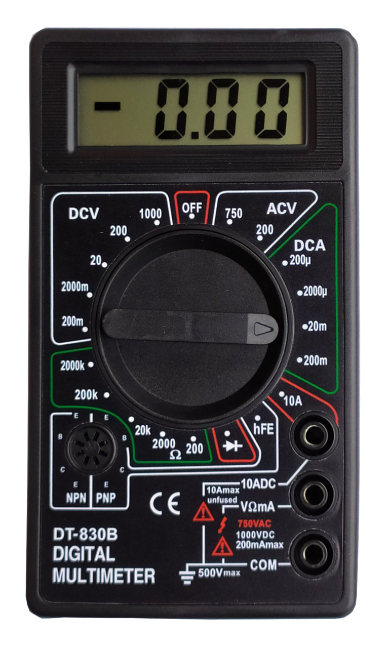 Мультиметр цифровой DT-830В (5147)