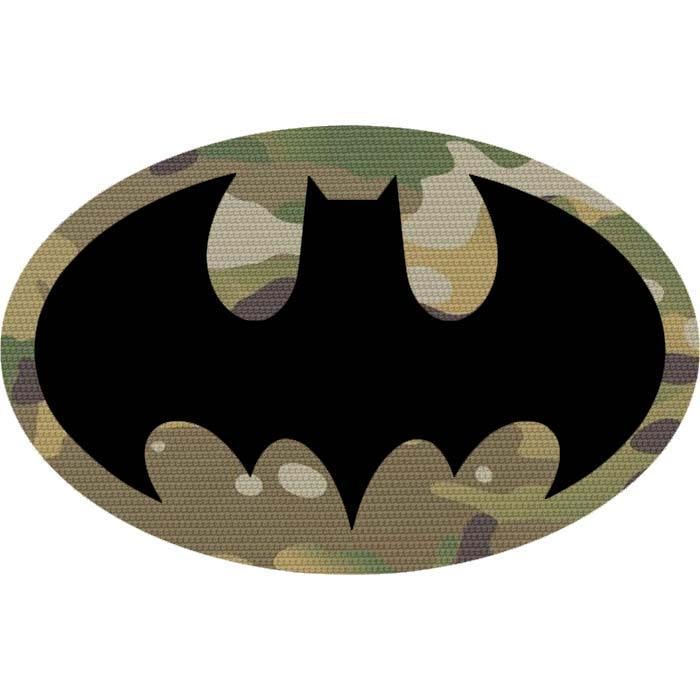 Патч шеврон знак Бетмен логотип Лазерная резка 7x4,5 см (20300437)