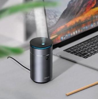 Зволожувач і ароматизатор повітря BASEUS Time Aromatherapy Machine Humidifier 75 мл Dark Gray (DHSG-0G) - фото 2