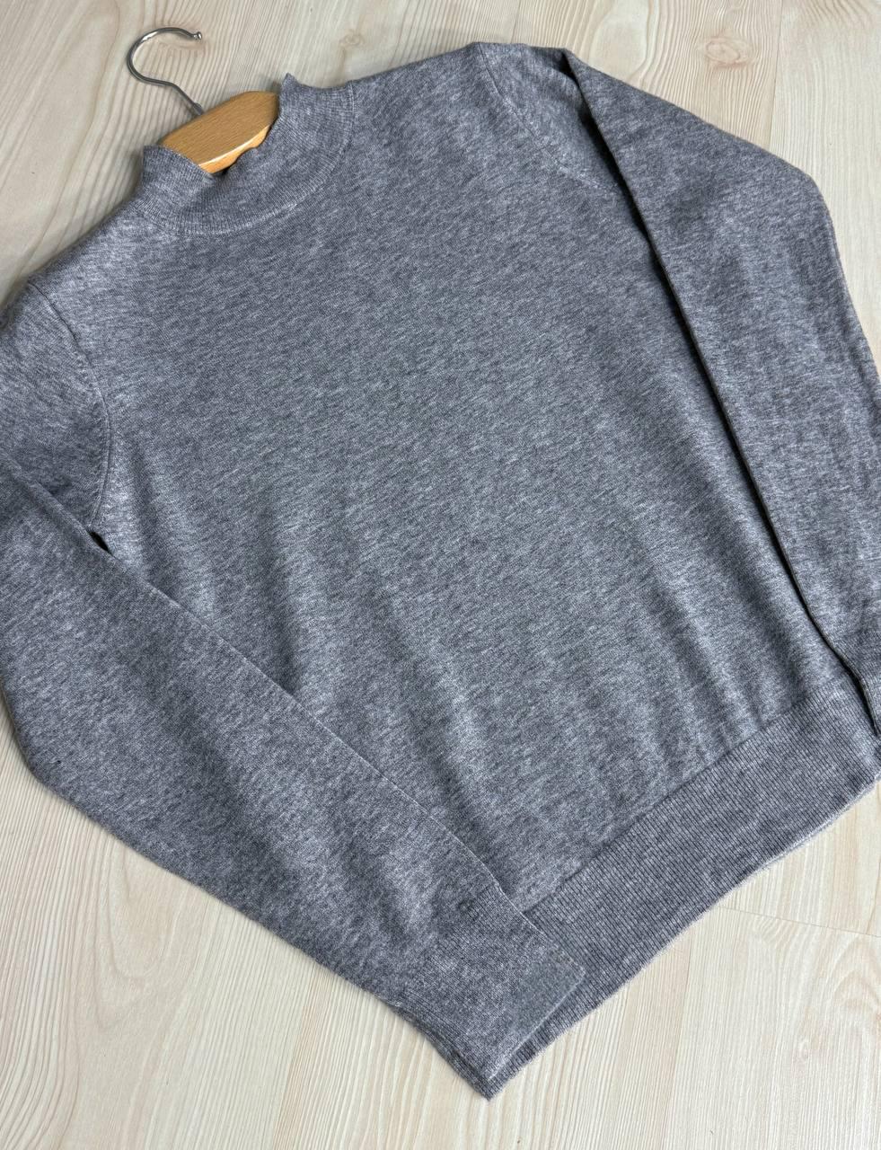 Светр жіночий A-N 106 водолазка гольф з коміром стійкою базовий OS Сірий (5409) - фото 4 Светр жіночий A-N 106 водолазка гольф з коміром стійкою базовий OS Сірий (5409) - фото 4