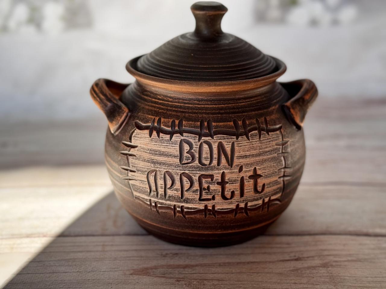 Супник глиняный Bon Appetit 1,5 л (2571567823) - фото 9 Супник глиняный Bon Appetit 1,5 л (2571567823) - фото 9