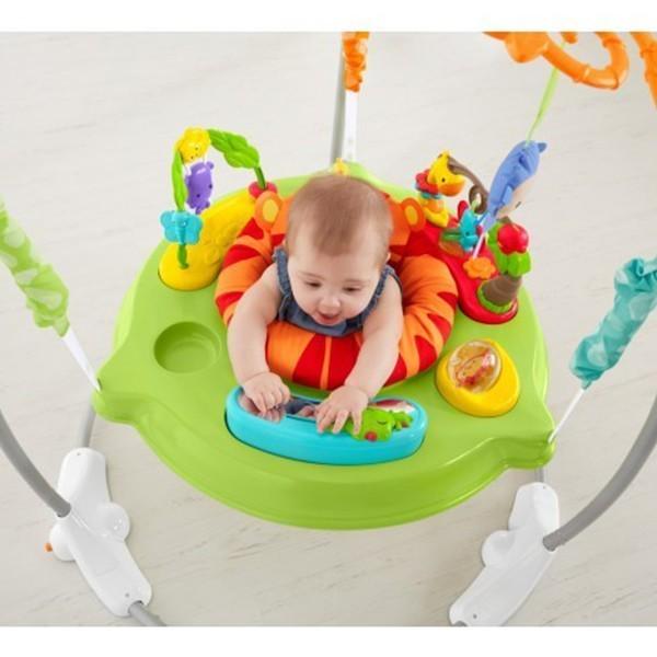 Прыгунки Fisher Price Тропический лес (CHM91) - фото 4 Прыгунки Fisher Price Тропический лес (CHM91) - фото 4