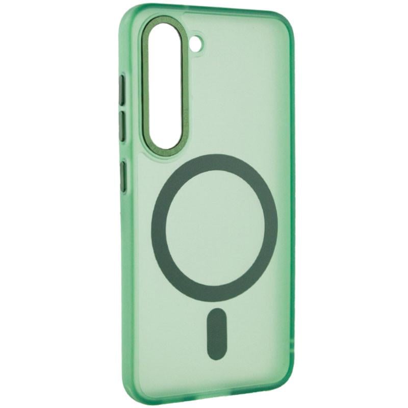 Протиударний чохол TPU+PC Lyon Frosted для Samsung Galaxy S23 FE Green