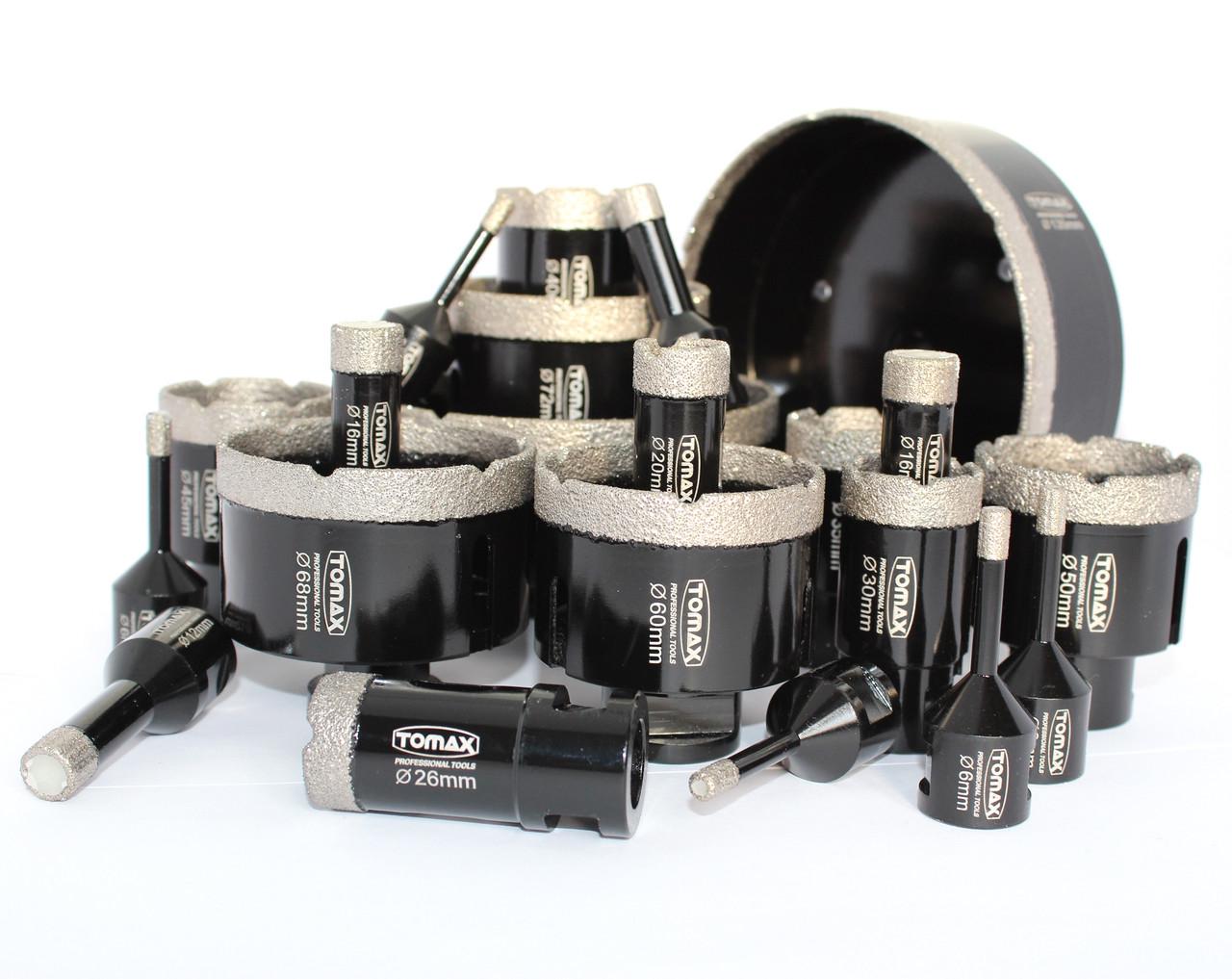 Коронка для плитки/керамогранита TOMAX 20 мм на УШМ/болгарку алмазная (1586311406) - фото 8 Коронка для плитки/керамогранита TOMAX 20 мм на УШМ/болгарку алмазная (1586311406) - фото 8