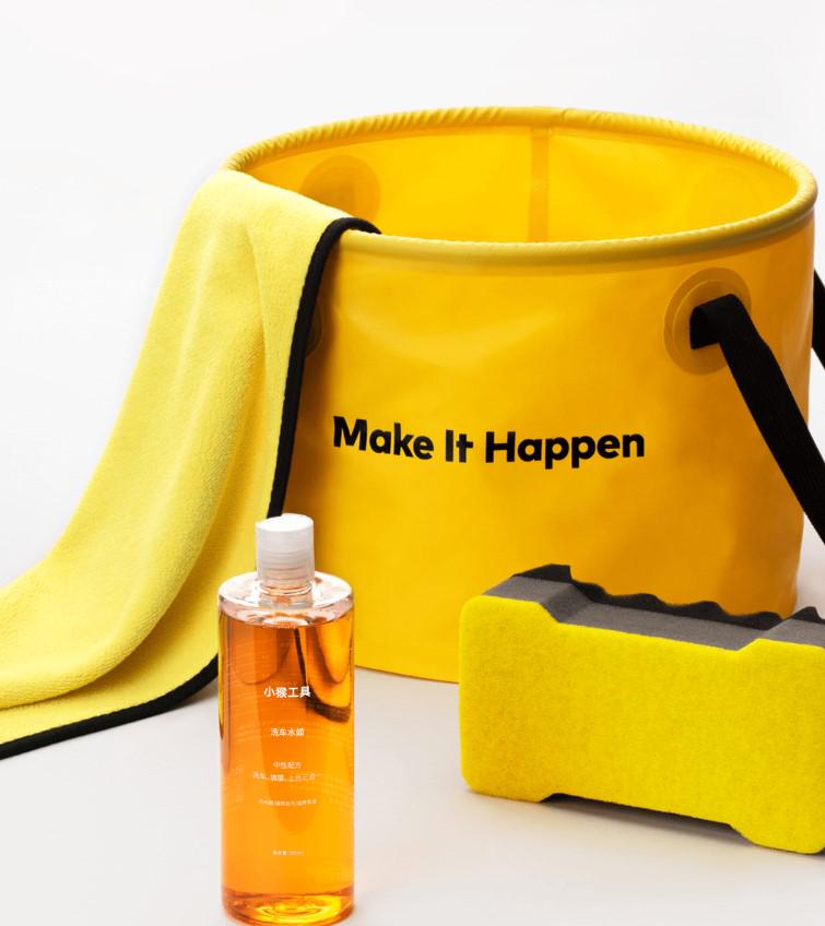 Набір для миття автомобіля HOTO 5в1 Yellow (101143) - фото 2 Набір для миття автомобіля HOTO 5в1 Yellow (101143) - фото 2