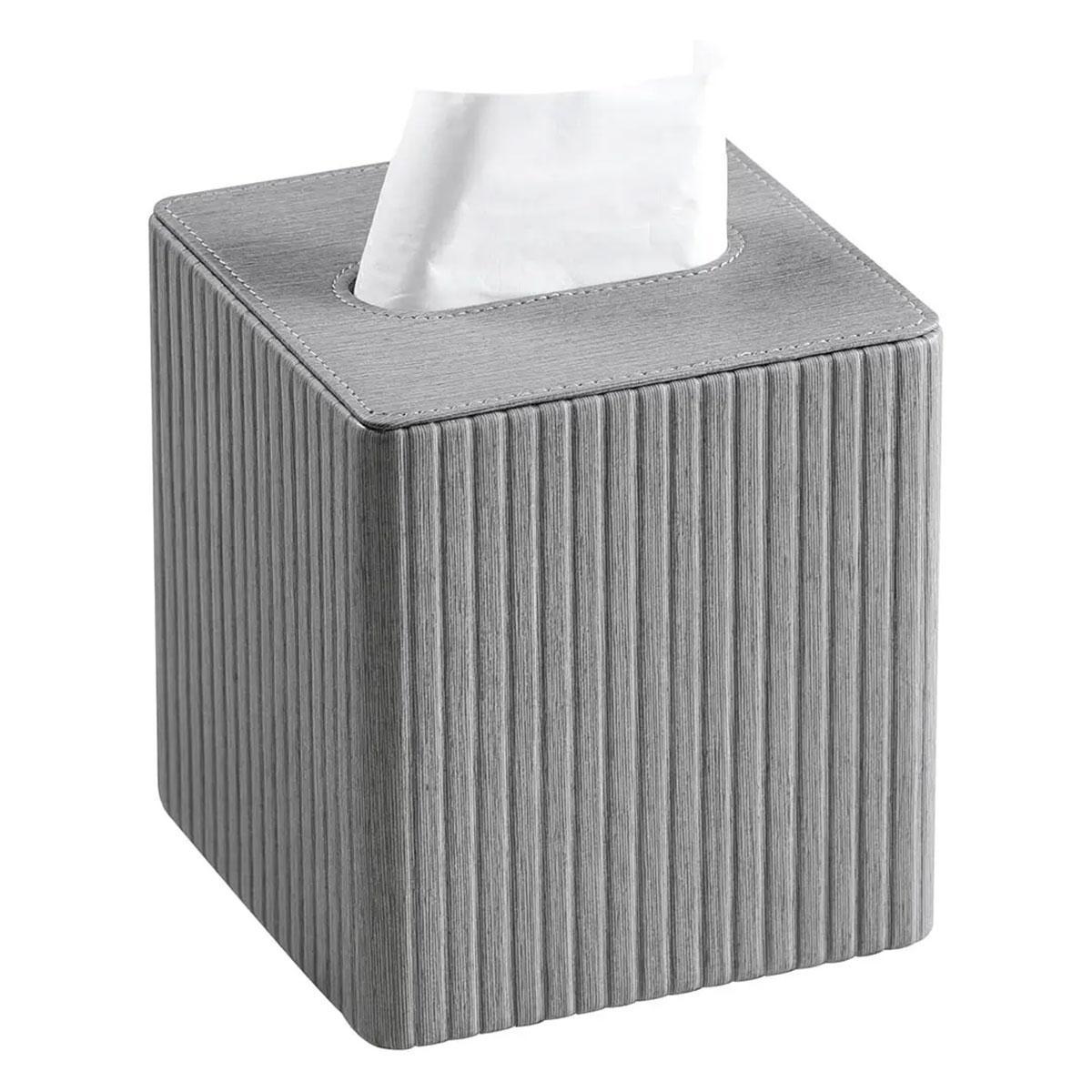 Серветниця з екошкіри квадратна HP-3-201G 13х13х14,5 см Сірий (A-033499) - фото 1 Серветниця з екошкіри квадратна HP-3-201G 13х13х14,5 см Сірий (A-033499) - фото 1