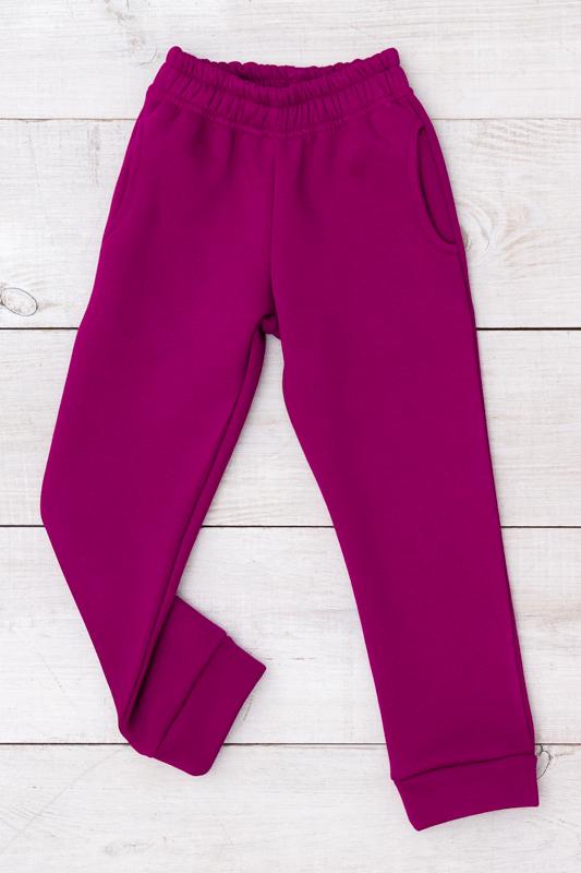 Теплі штани для дівчинки підліткові Носи Своє 122 см Фіолетовий (6231-025)