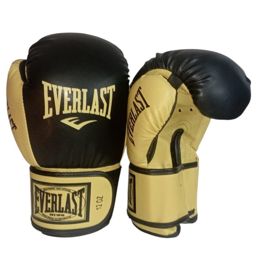 Боксерские перчатки Lev Sport EVERLAST стрейч р. 12 Желтый/Черный (8585053829309)