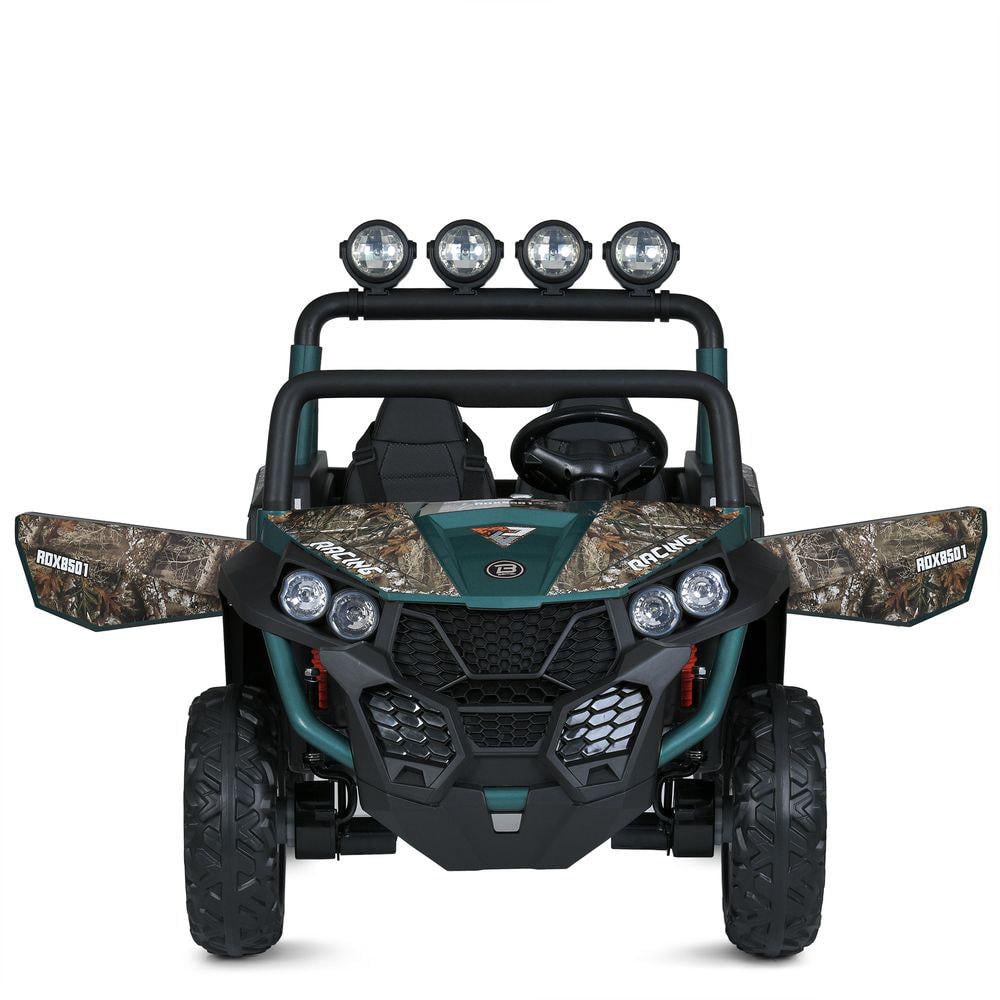 Детский электромобиль джип Bambi Racer M 6058EBLR-18-5 24V с 4 двигателями по 90 Вт и кожаным сиденьем Зеленый (27209708) - фото 4 Детский электромобиль джип Bambi Racer M 6058EBLR-18-5 24V с 4 двигателями по 90 Вт и кожаным сиденьем Зеленый (27209708) - фото 4