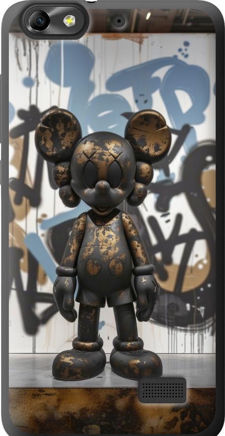 Чехол на Huawei Honor 4C Bronze kaws v2 (6098u-183-42517)