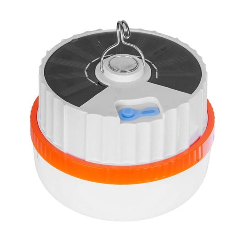 Ліхтар туристичний Lesko AY-SSCD50 на сонячній батареї Orange (36490915)