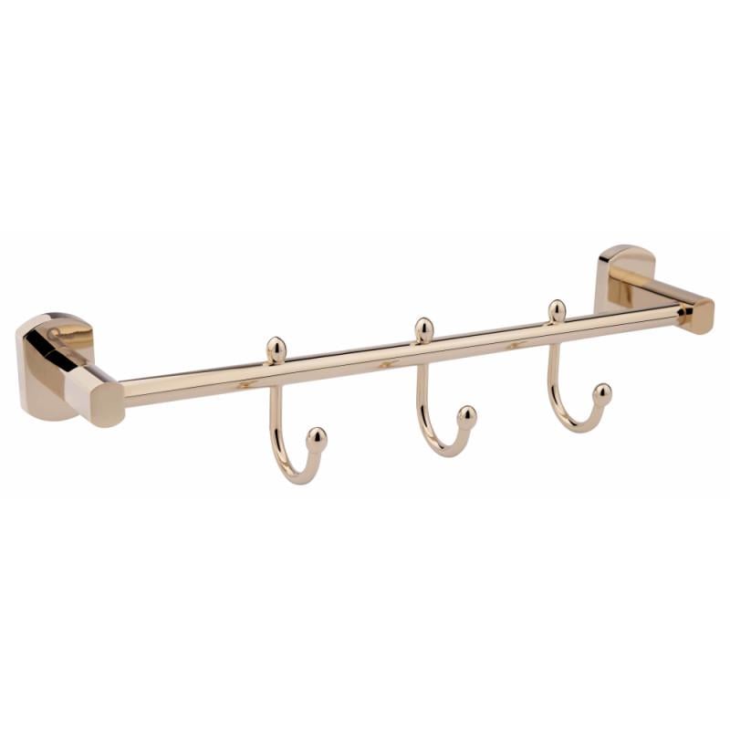 Полотенцедержатель на 3 крючка Q-tap Liberty ORO Бронза (53547)