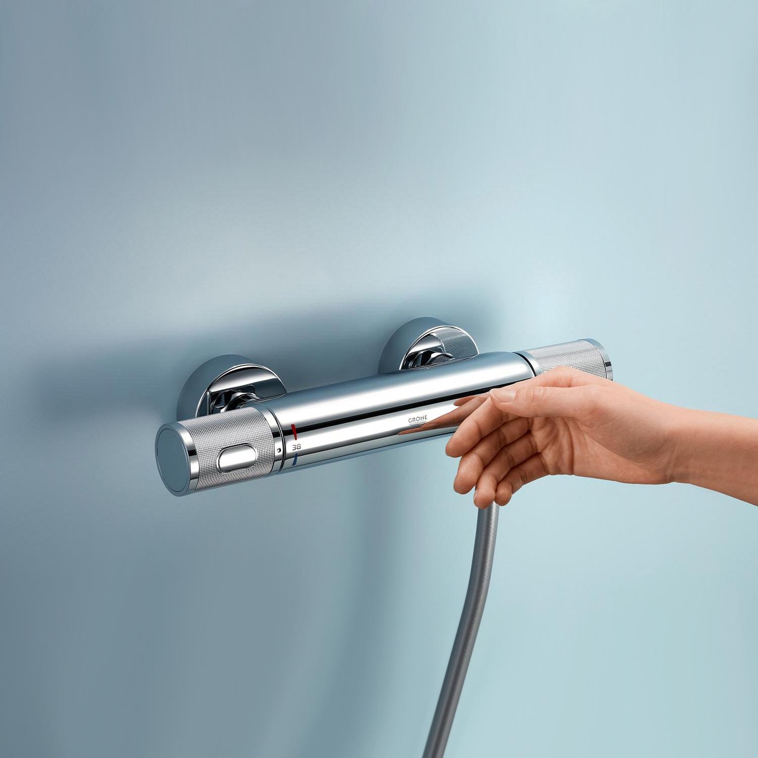 Змішувач для душу Grohe QuickFix Precision Feel 34791001 CV034495 з термостатом Хром (233404) - фото 5