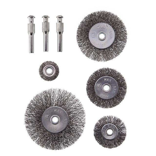 Набір щіток дротяних для дриля 5 од. 1/4" (BT-0500)