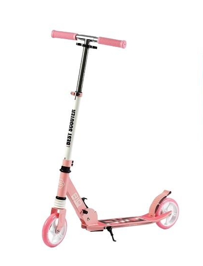 Самокат двухколесный Best Scooter R-23617 Розовый (2977182327)