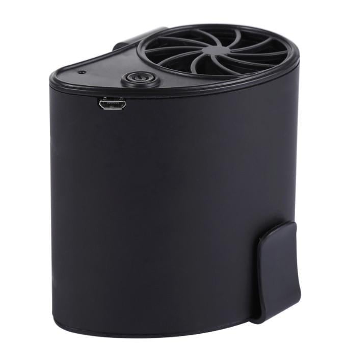 Портативный вентилятор SUNROZ F100 Waist Fan Mini на талию 1200 mAh Черный (SUN4920) Портативный вентилятор SUNROZ F100 Waist Fan Mini на талию 1200 mAh Черный (SUN4920)