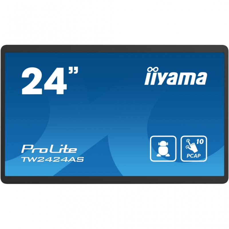 Монитор сенсорный iiyama TW2424AS-B1 IPS 1920x1080 Full HD 24" 10W (26832320) - фото 3 Монитор сенсорный iiyama TW2424AS-B1 IPS 1920x1080 Full HD 24" 10W (26832320) - фото 3