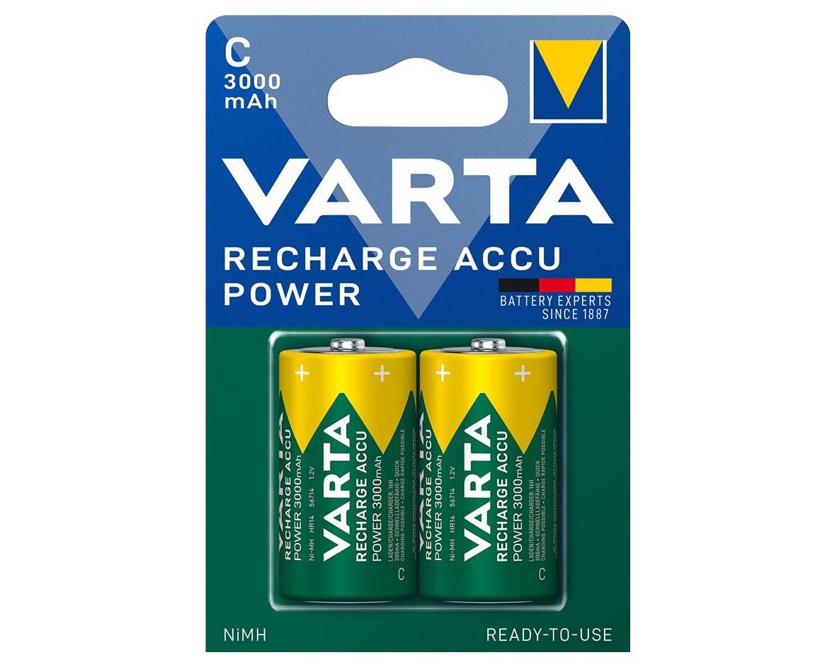 Акумулятор Varta Power NiMh C/LR14 2 шт. (56714101402)