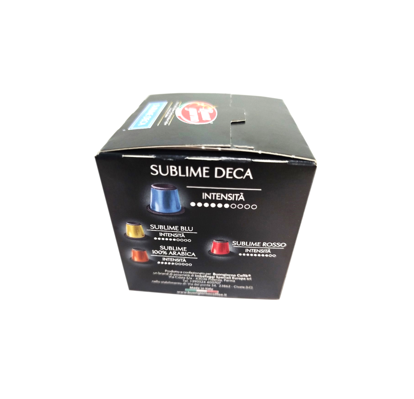 Кава в капсухал Buongiorno Nespresso Sublime Deca без кофеїну 10 шт. (CF000090) - фото 2