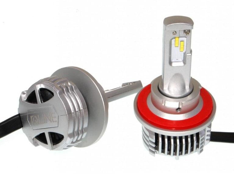 Лампы QLine Hight LED V H13 H/L 6000K 2 шт. Лампы QLine Hight LED V H13 H/L 6000K 2 шт.