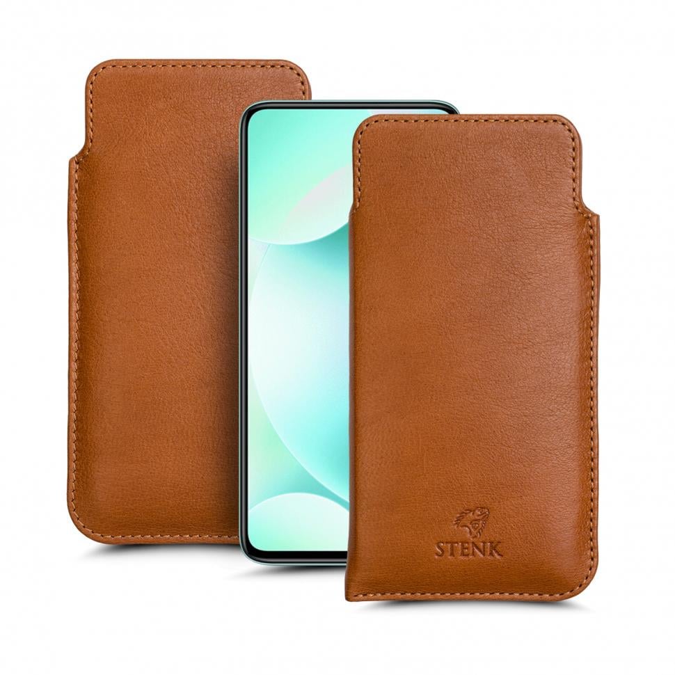 Футляр Stenk Elegance для Xiaomi Redmi K30 5G Camel (67418)
