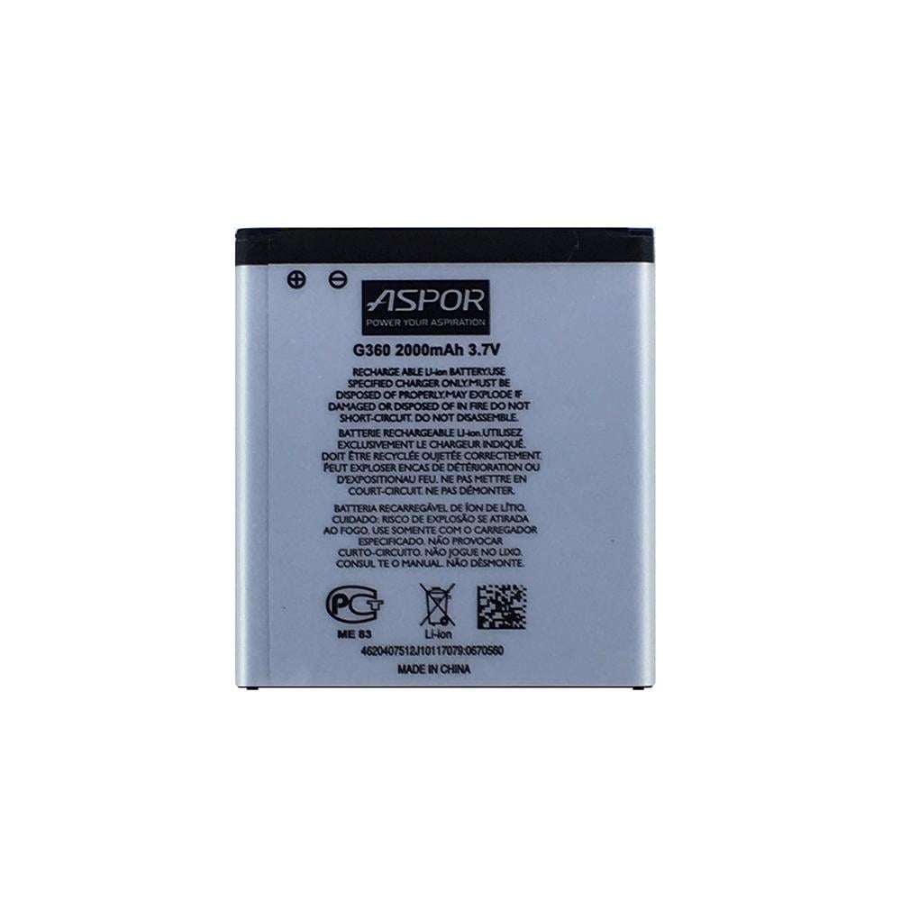 Аккумулятор Aspor EB-BG360CBE для Samsung G360/J200 (880048)
