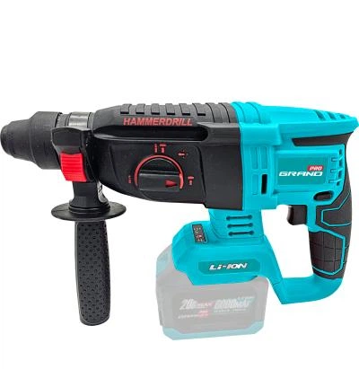 Перфоратор акумуляторний Grand ПА-20/26 BL 20В без акумулятора та зарядного 4 режими роботи SDS+ (GRPA20/26BL-0) - фото 2 Перфоратор акумуляторний Grand ПА-20/26 BL 20В без акумулятора та зарядного 4 режими роботи SDS+ (GRPA20/26BL-0) - фото 2