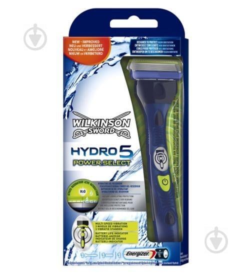 Станок для бритья Wilkinson Sword Shick Hydro 5 Power Select с батарейкой 1 картридж (1059)