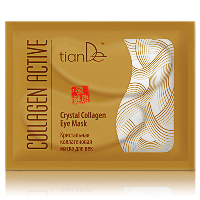 Кришталева колагенова маска для повік Collagen Active 35 Тiande 1 шт.