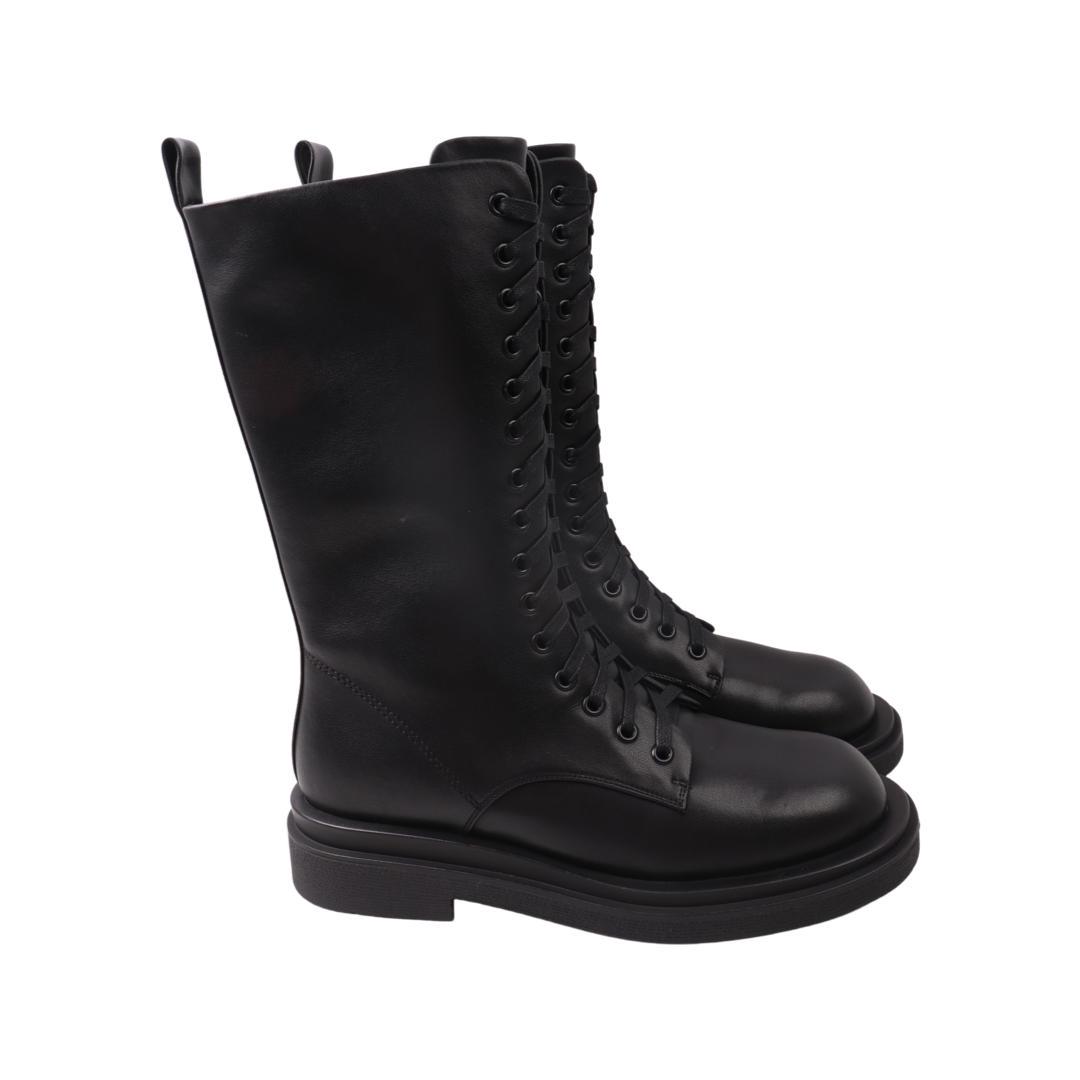 Ботинки женские Oeego 81-22ZHC натуральная кожа р. 36 Черный (29185064)