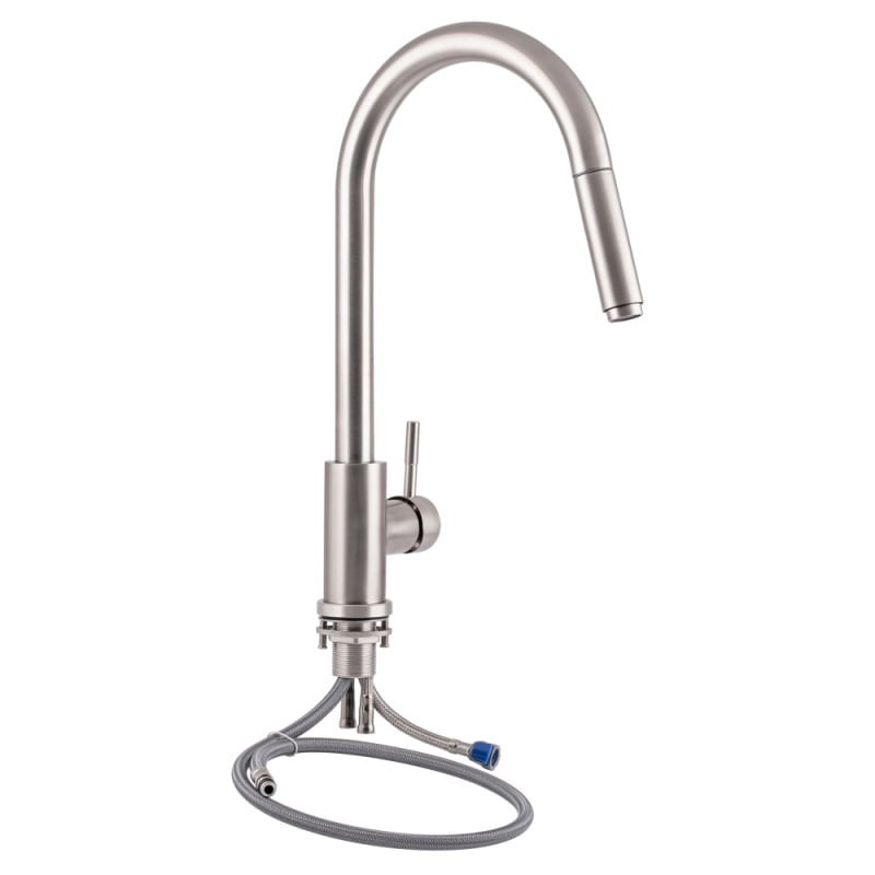 Смеситель для кухни Lidz (NKS) 12 32 015FL-8 с выдвижным изливом