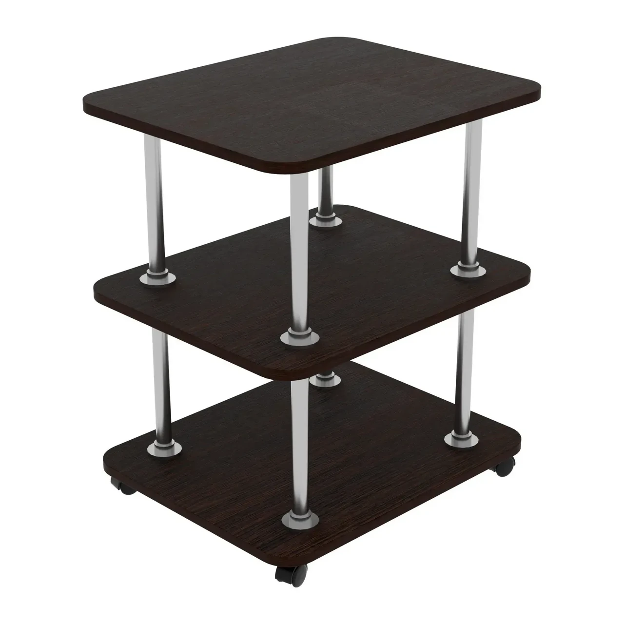 Тумба мобільна на коліщатках Kontinent ТМ-4 55х45х70 см Венге Магія (84073470) - фото 1 Тумба мобільна на коліщатках Kontinent ТМ-4 55х45х70 см Венге Магія (84073470) - фото 1