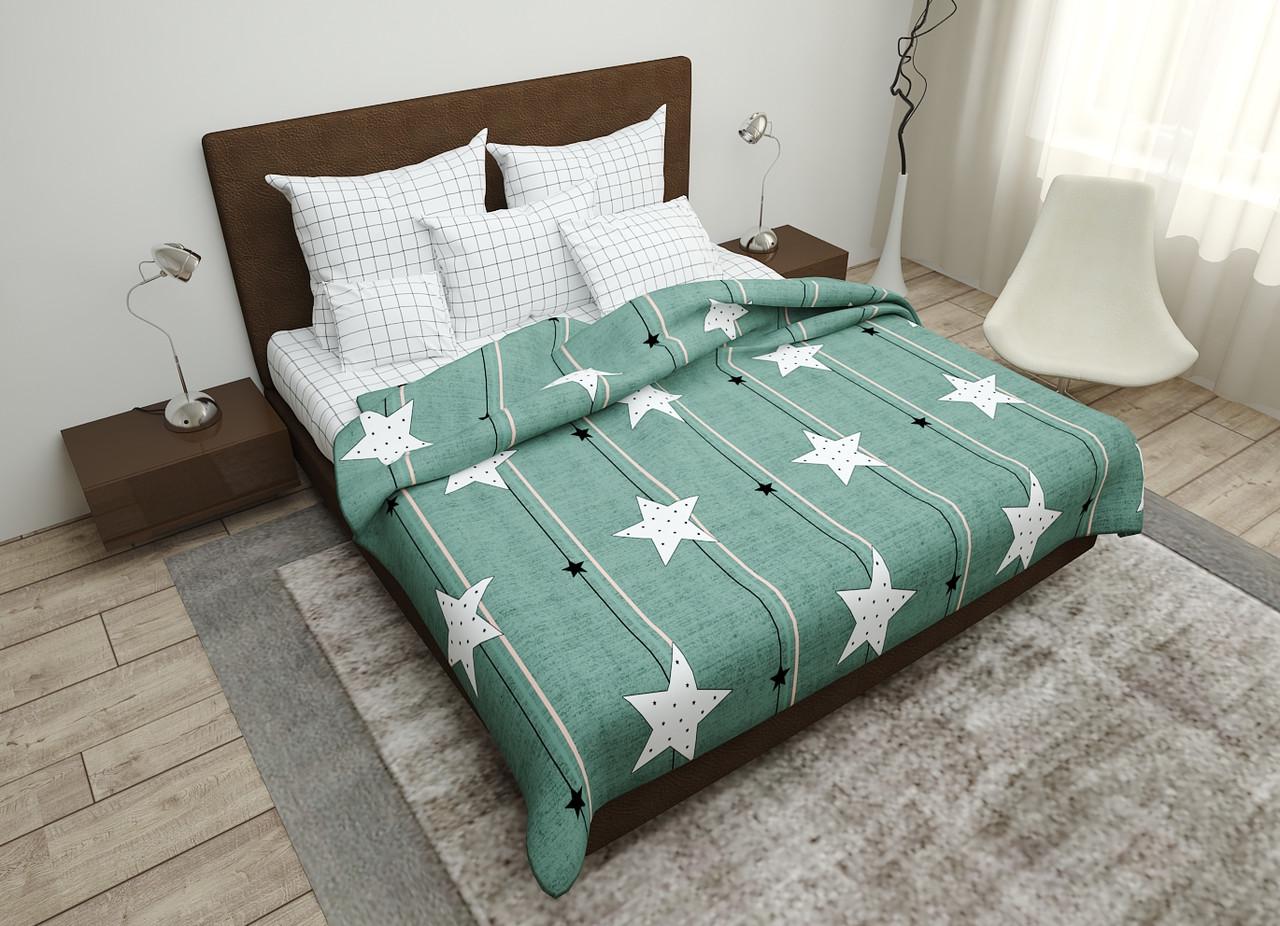 Пододеяльник из бязи Звёздная классика 180х220 см (4306/18)