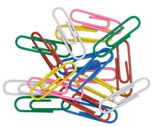 Скріпки закруглені Buromax 28 мм 100 шт. Різнокольоровий (BM.5015) Скріпки закруглені Buromax 28 мм 100 шт. Різнокольоровий (BM.5015)