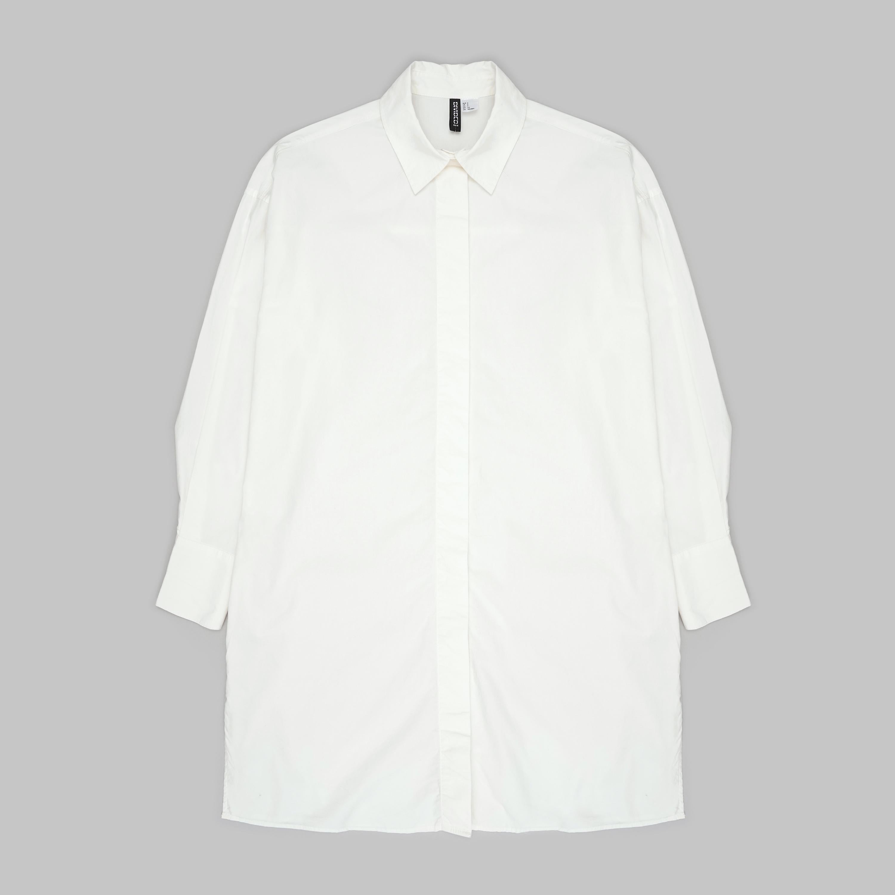 Сукня-сорочка H&M S Білий (А2209983378) Сукня-сорочка H&M S Білий (А2209983378)