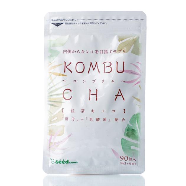 Комбуча для восстановления пищеварения Seedcoms Kombucha 90 дн. 90 шт.