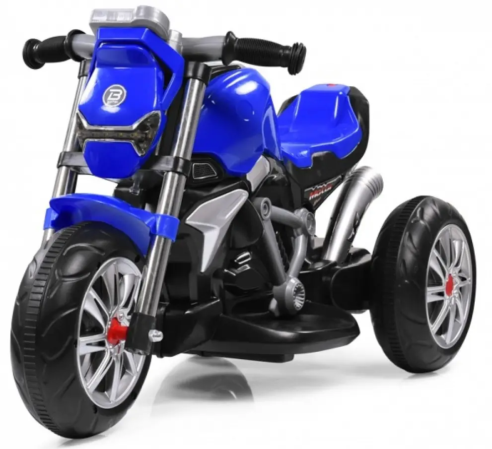 Детский электромотоцикл Bambi M-3639 Синий (42300143)