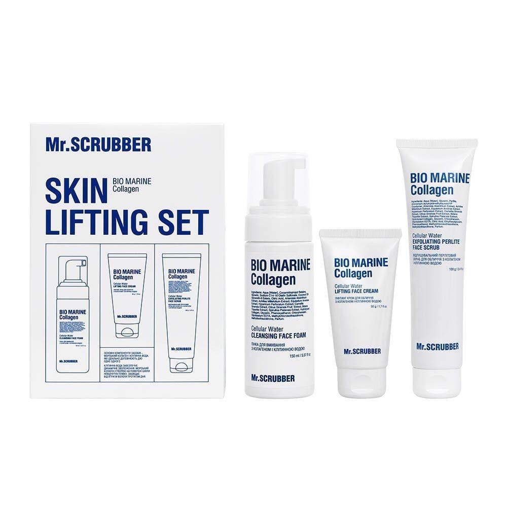 Подарочный набор Mr.SCRUBBER Bio Marine Collagen Skin Lifting Set 300 мл Подарочный набор Mr.SCRUBBER Bio Marine Collagen Skin Lifting Set 300 мл