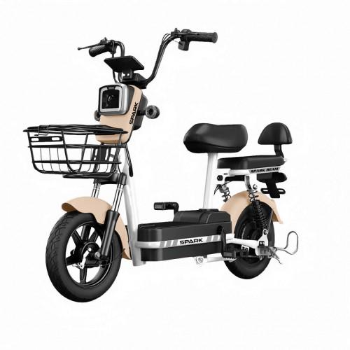 Велосипед с электромотором Spark BEAM 14" 48V 400W 12 Ah Бежевый (000246428) Велосипед с электромотором Spark BEAM 14" 48V 400W 12 Ah Бежевый (000246428)