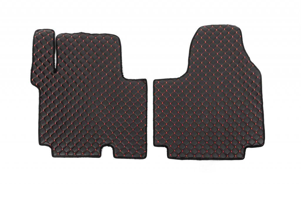 Коврики из экокожи EcoRed Digital Designs для Nissan Primastar 2002-2014 гг. кожзаменитель Черный
